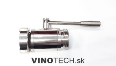 Nerezový guľový ventil DIN 32 - 80